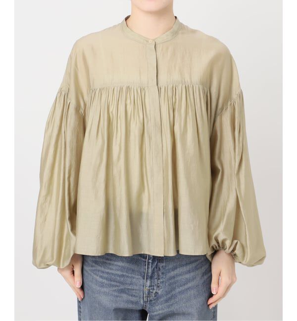 FRAMeWORK「≪予約≫ギャザーブラウス」|シャツ・ブラウス|