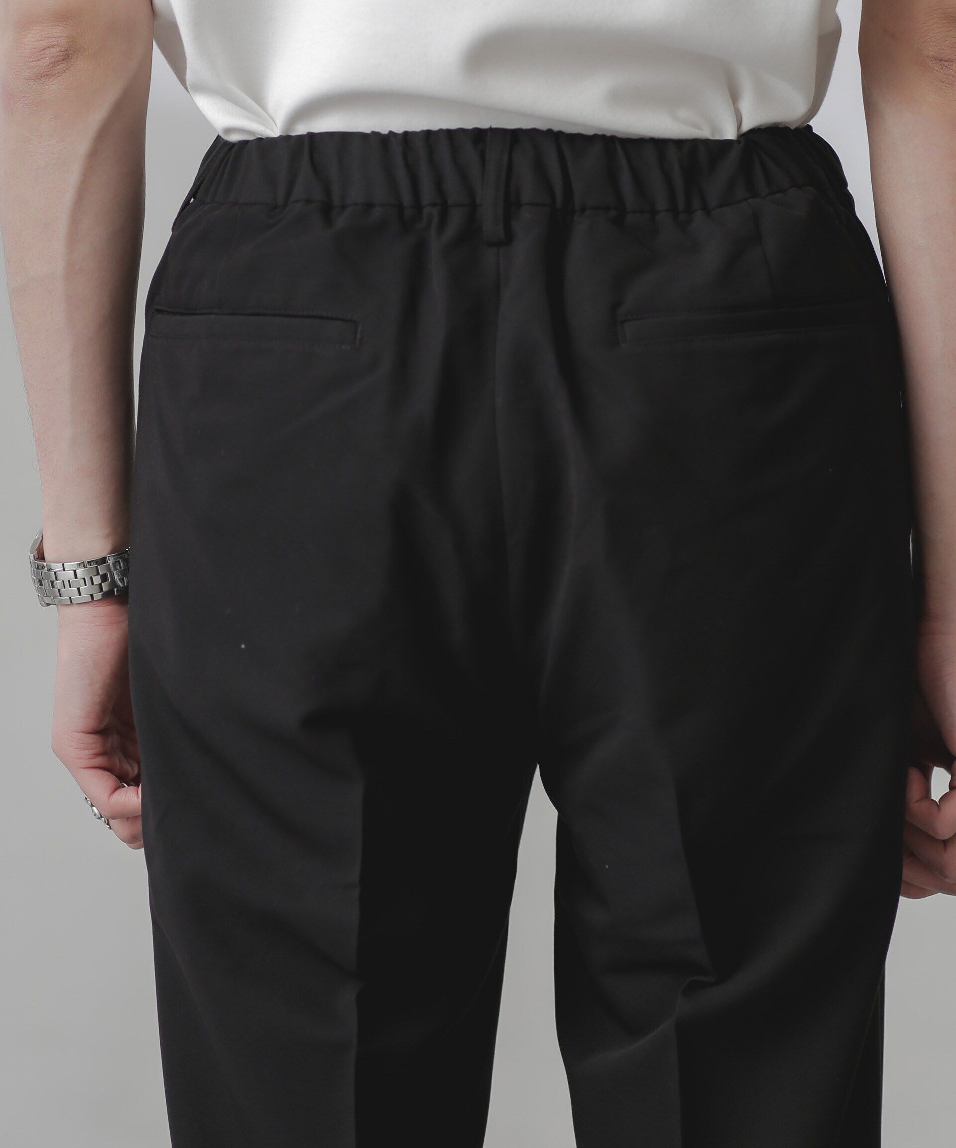 nano･universe「ALWAYS EASY ワンタックスラックス」|スラックス|