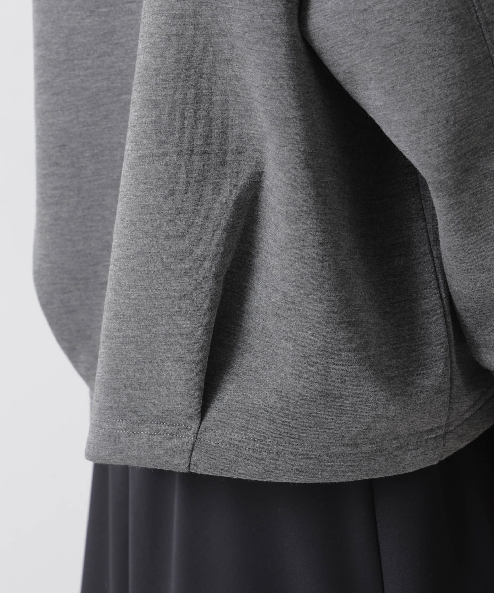 nano･universe「ソフトダンボールドルマンコクーンシルエットプルオーバー」|Tシャツ・カットソー|