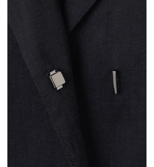 23区「【CLASSY.6月号掲載】リネンレーヨンストレッチ  ロング ジレ」|その他|