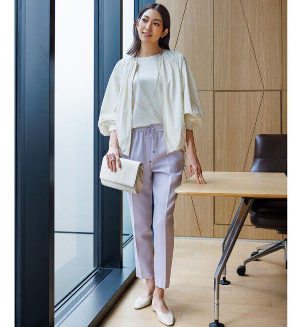 23区「【Oggi4月号掲載/洗える】ミニマルディテールプルオーバー カットソー」|Tシャツ・カットソー|