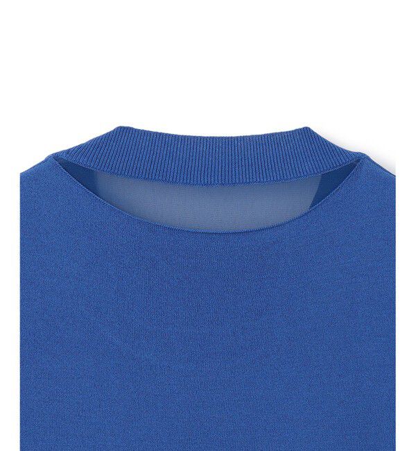 BEIGE,「【洗える】VALOIS / バックシフォンレーヤードニット」|ニット・セーター|