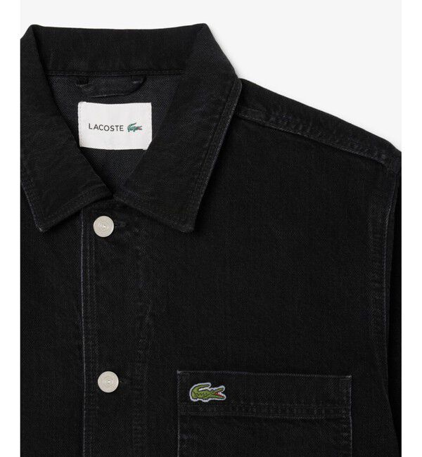 LACOSTE「ヘビーオンスデニムジャケット」|シャツ・ブラウス|