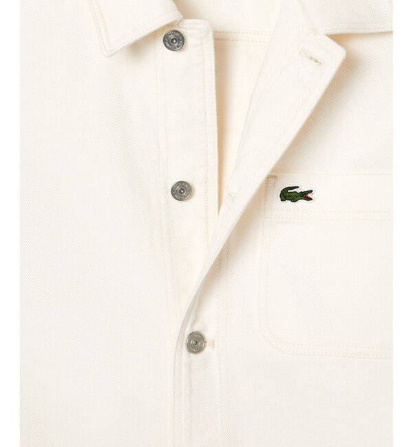 LACOSTE「ヘビーオンスデニムジャケット」|シャツ・ブラウス|