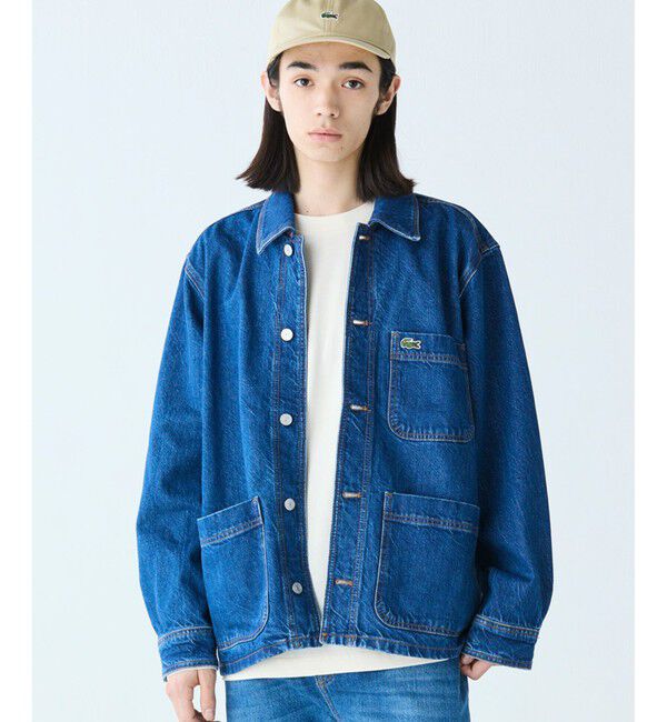 LACOSTE「ヘビーオンスデニムジャケット」|シャツ・ブラウス|