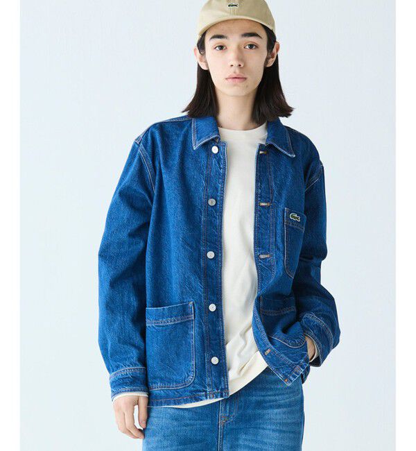 LACOSTE「ヘビーオンスデニムジャケット」|シャツ・ブラウス|
