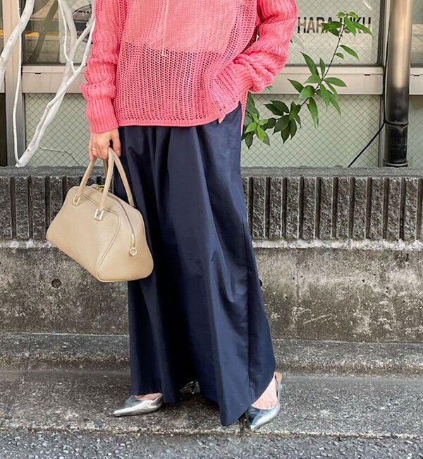 NOLLEY'S「ウォッシャブルエクセルテックタンブラー2タックワイドパンツ」|その他|