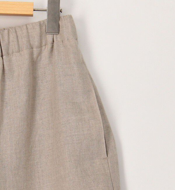 NOLLEY'S「【WEB STAFF恵☆別注カラーあり】《セットアップ対応》リネンセミワイドパンツ」|その他|