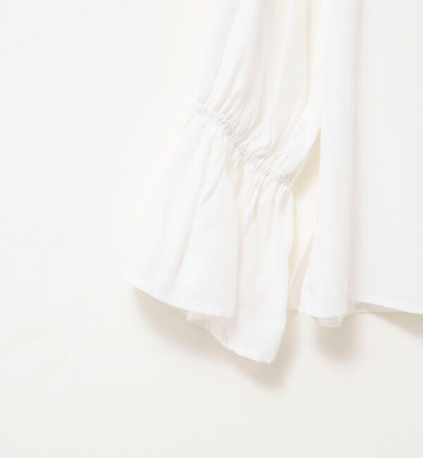 NOLLEY'S「ウォッシャブル襟フリルプルオーバーブラウス」|シャツ・ブラウス|