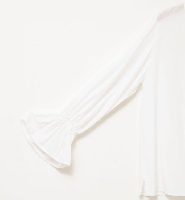 NOLLEY'S「ウォッシャブル襟フリルプルオーバーブラウス」|シャツ・ブラウス|