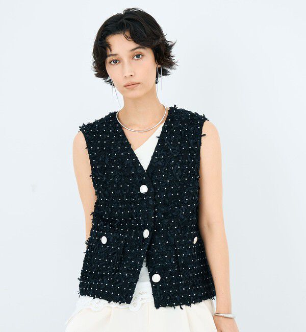 NOLLEY'S「45th limited editionフラッグカラミジレ」|ベスト・ジレ|