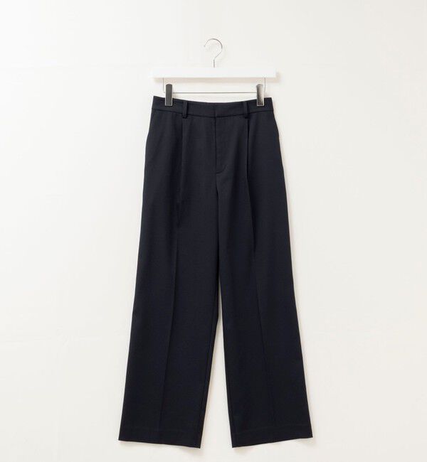 NOLLEY'S「《セットアップ対応》ウォッシャブルジョーゼットタックパンツ」|その他|