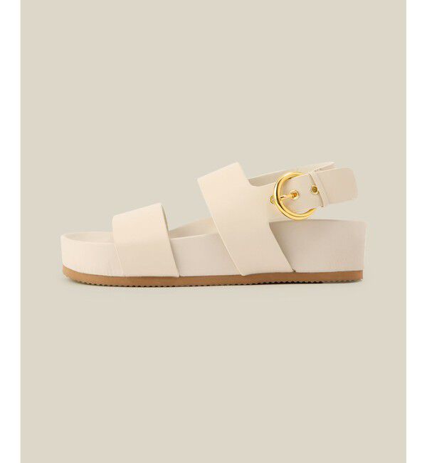 ROPE「スプリットレザーフットベッドサンダル」|サンダル|