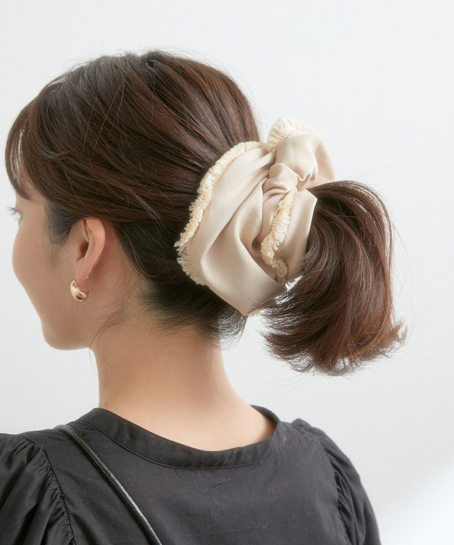 VIS「フリンジビッグシュシュ」|ヘアゴム・シュシュ|