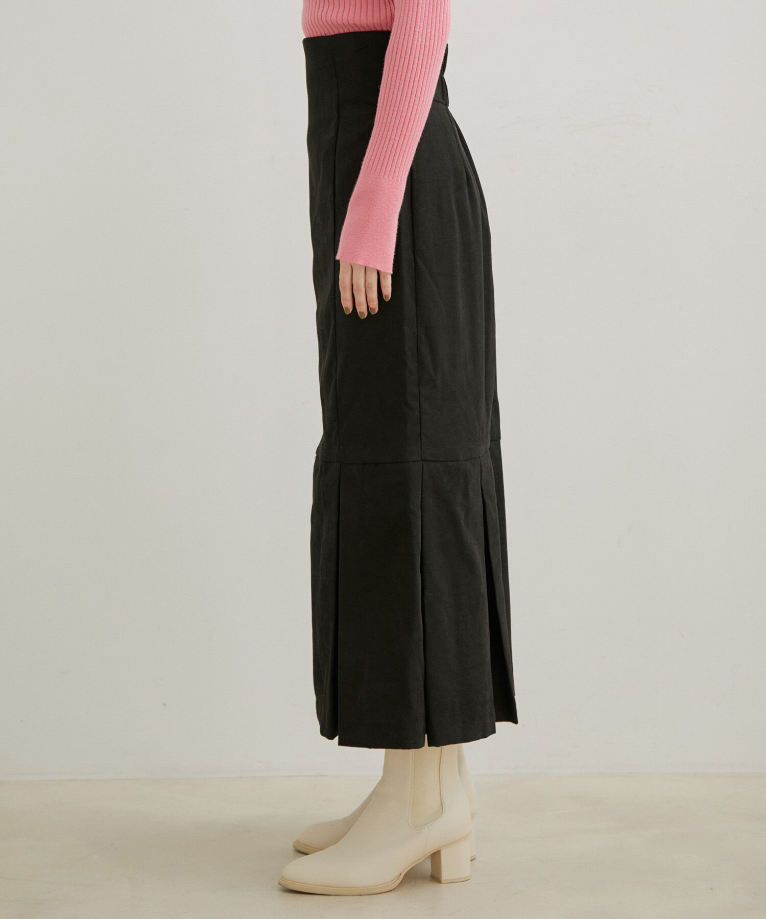 VIS「チェックアソートマーメイドスカート」|スカート|