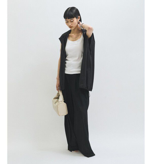 ADAM ET ROPE'「【撥水】ショルダータックシアーブルゾン」|ブルゾン・スタジャン|