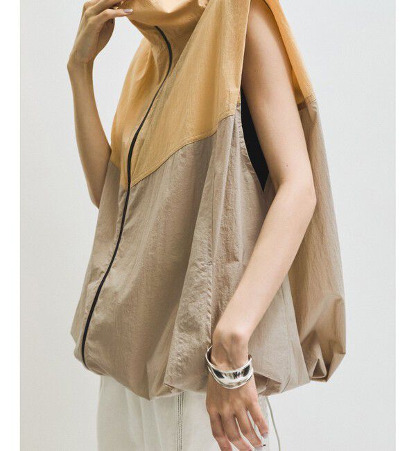 ADAM ET ROPE'「【撥水】ショルダータックシアーブルゾン」|ブルゾン・スタジャン|