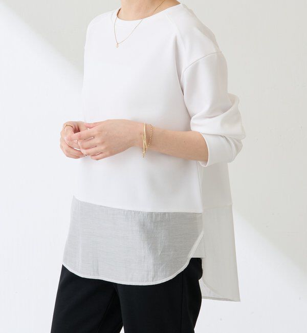  「ジョーゼットロンTEE」|Tシャツ・カットソー|