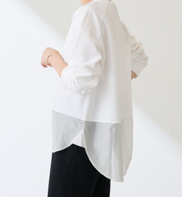  「ジョーゼットロンTEE」|Tシャツ・カットソー|