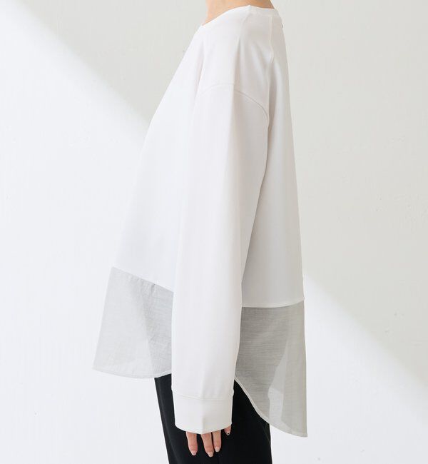  「ジョーゼットロンTEE」|Tシャツ・カットソー|