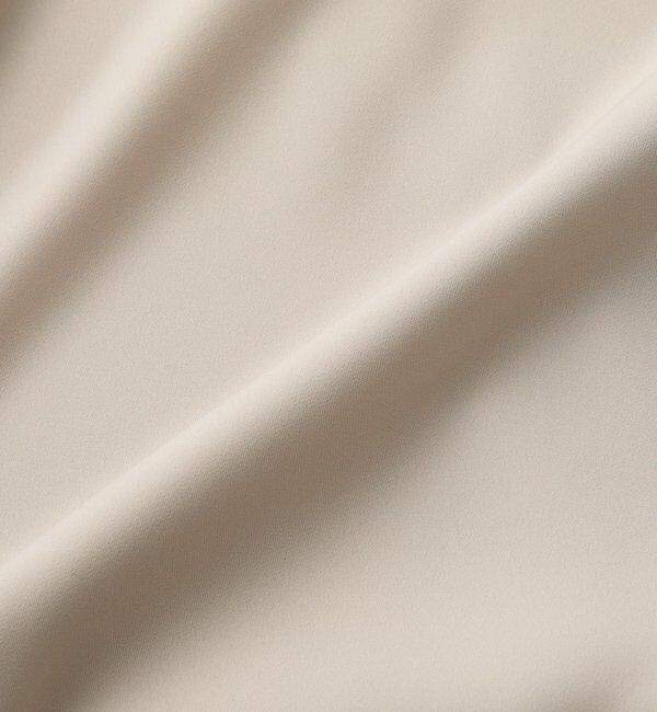  「【セットアップ対応可】ダブルサテンハーフスリーブブラウス」|シャツ・ブラウス|