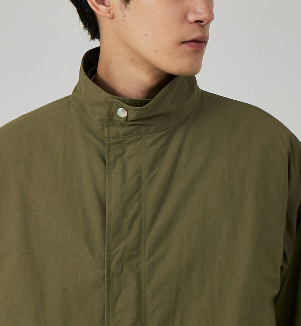 ABAHOUSE「【M-65】スタンドカラー モッズコート【ライナー付】」|ミリタリー・モッズコート|