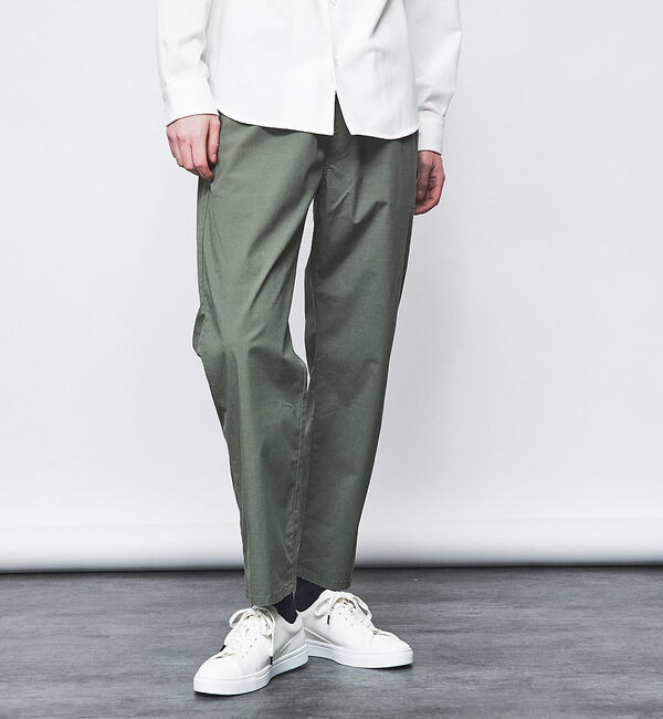 ABAHOUSE「【Lee】XS～XXLまでこれ一本でカバー フリーサイズ すっきりテーパードパン」|その他|カーキ