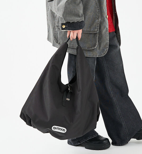 ABAHOUSE「【OUTDOOR PRODUCTS / アウトドアプロダクツ】Drop one」|ショルダー・メッセンジャー|ブラック