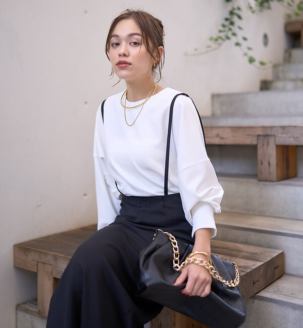 Rouge vif「【ucalypt/ユーカリプト 】別注チェーン付きチョーカー」|ネックレス|