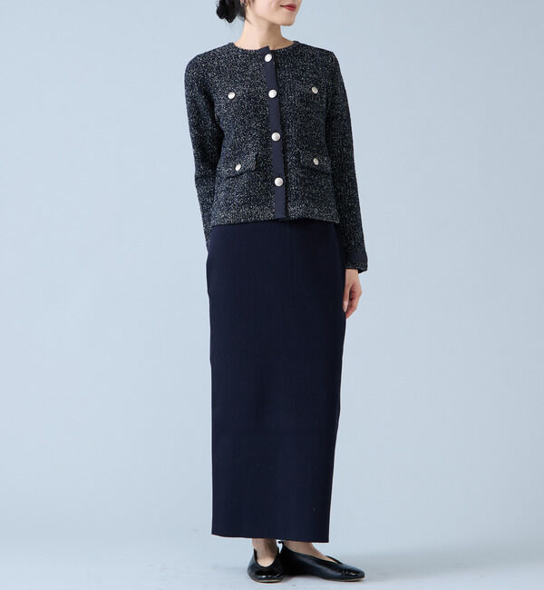 Liesse「ニットジャケット」|カーディガン|