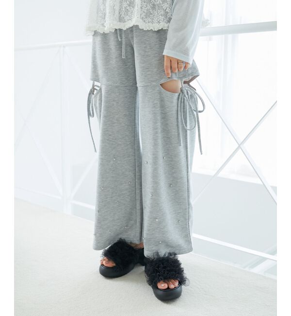  「ボリュームフリルサンダル」|サンダル|