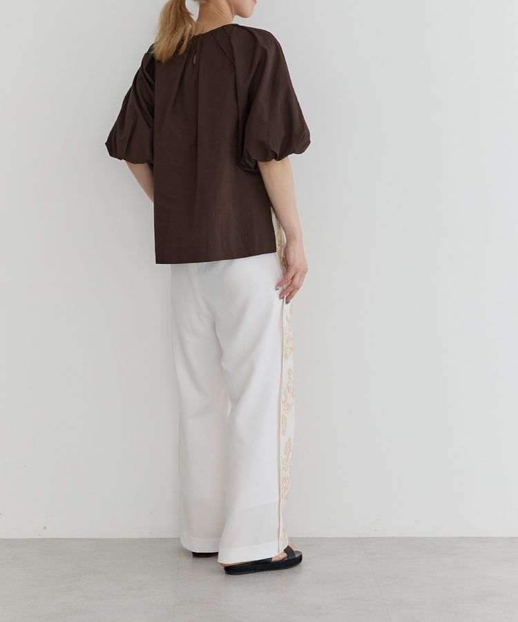 GARAGE OF GOOD CLOTHING「【日本製】異素材切り替えジャガードパンツA」|その他|