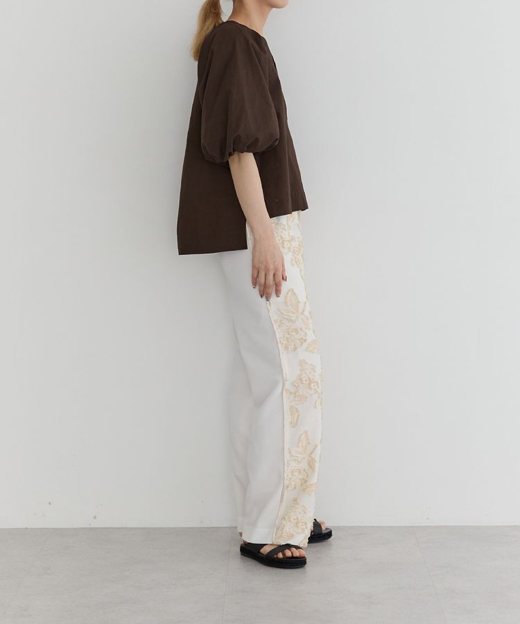 GARAGE OF GOOD CLOTHING「【日本製】異素材切り替えジャガードパンツA」|その他|