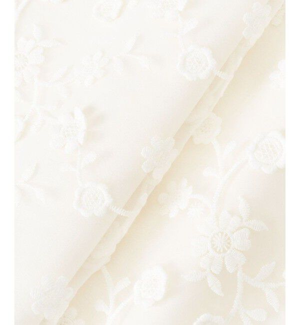 LOULOU WILLOUGHBY「【LOULOU WILLOUGHBY】オーガン刺繍ワンピース」|ワンピース|