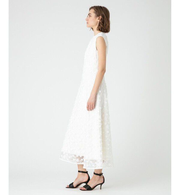 LOULOU WILLOUGHBY「【LOULOU WILLOUGHBY】オーガン刺繍ワンピース」|ワンピース|