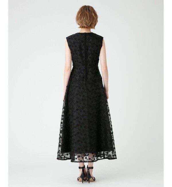 LOULOU WILLOUGHBY「【LOULOU WILLOUGHBY】オーガン刺繍ワンピース」|ワンピース|