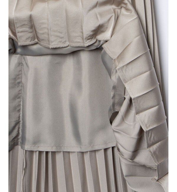 allureville「ハイウエストプリーツスカート」|スカート|