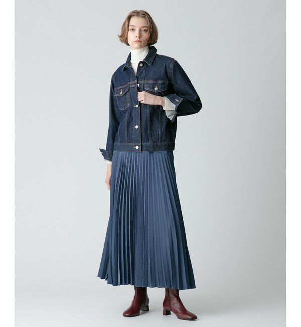 allureville「ハイウエストプリーツスカート」|スカート|