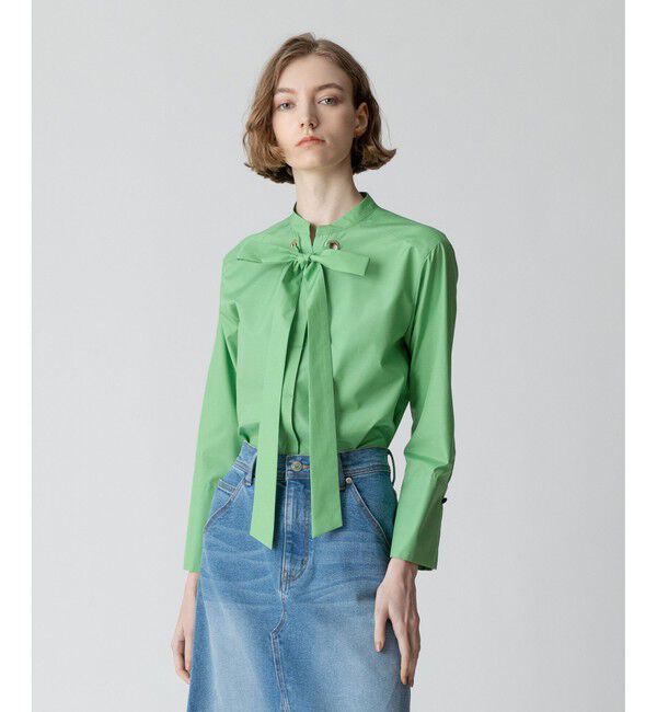 allureville「タイプライタータイブラウス」|シャツ・ブラウス|