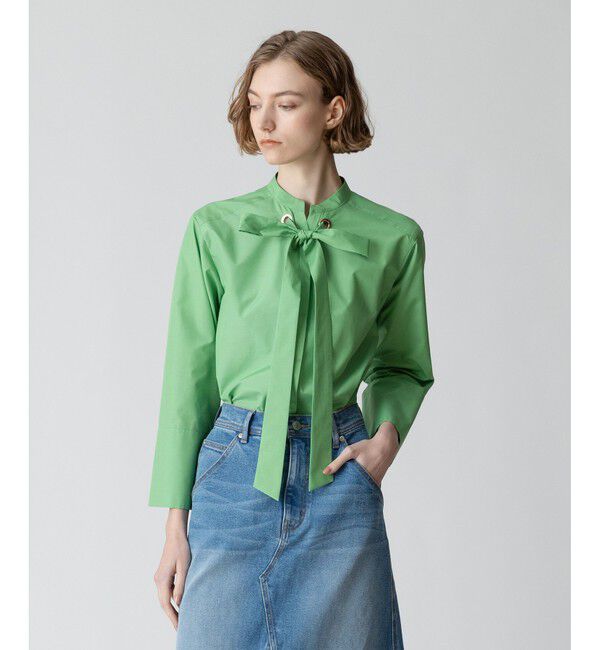 allureville「タイプライタータイブラウス」|シャツ・ブラウス|