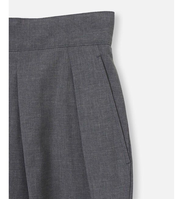 allureville「【セットアップ対応可能】トロピカルアシメタックパンツ」|チノ|