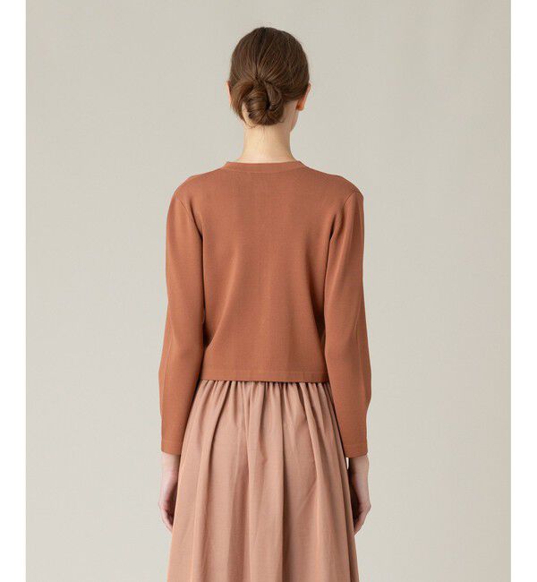 LOULOU WILLOUGHBY「◇【LOULOU WILLOUGHBY】バイカラーコンパクトカーディガン」|カーディガン|