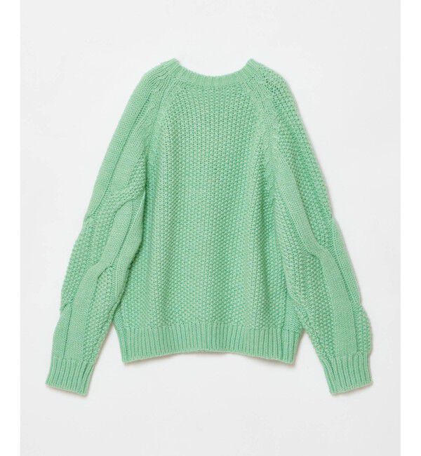 allureville「ランダムケーブルプルオーバー」|ニット・セーター|