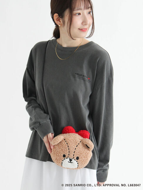 Te chichi TERRASSE「【HELLO KITTY】モチーフボアミニバッグ」|その他|ベージュ