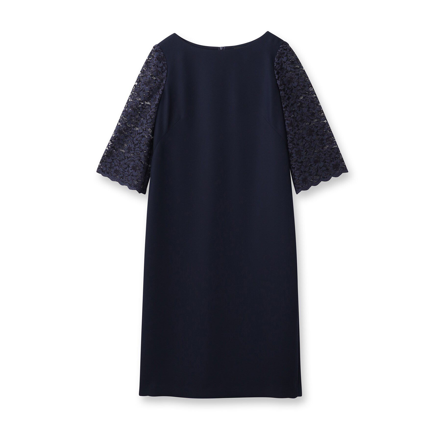 UNTITLED「袖レースドレスワンピース」|ワンピース|