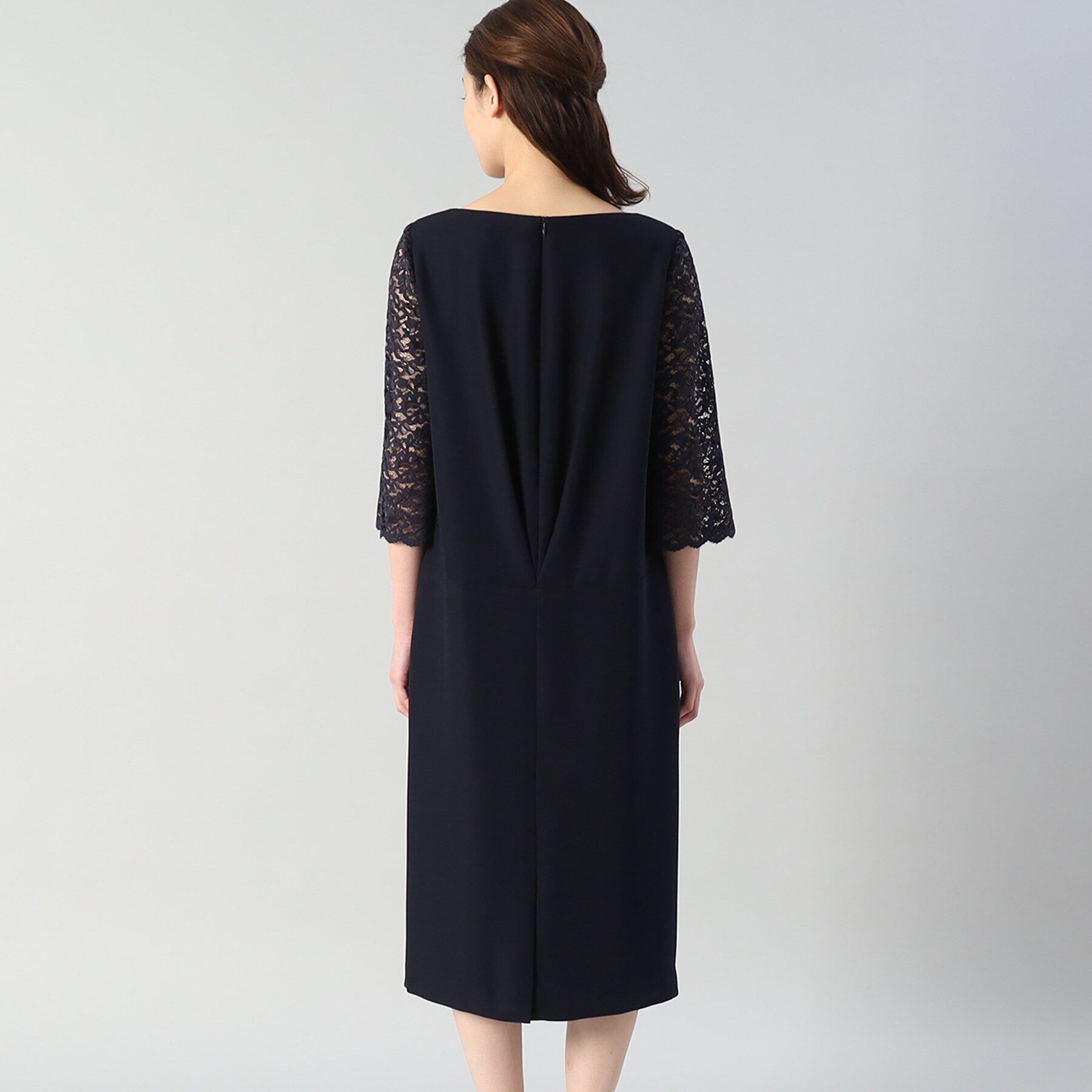 UNTITLED「袖レースドレスワンピース」|ワンピース|