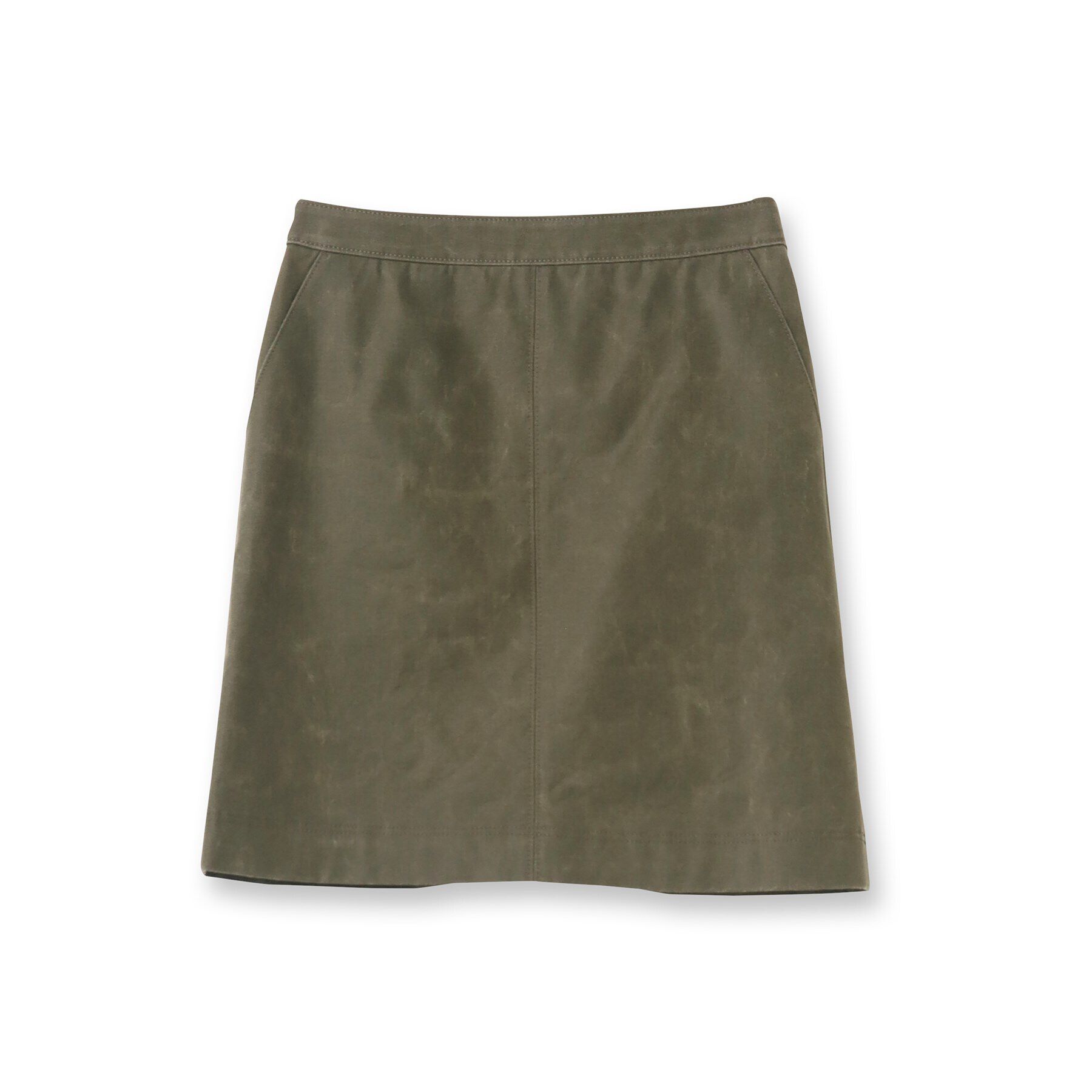 UNTITLED「【日本製/ヴィンテージ感】レザー調ミニスカート」|スカート|