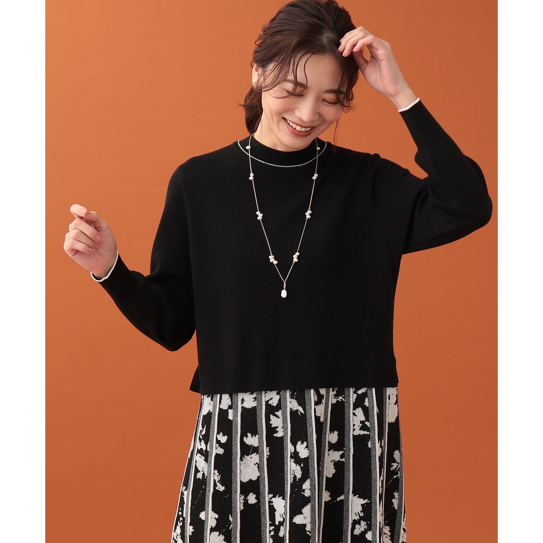 Reflect「華やぎ淡水パールネックレス」|ネックレス|