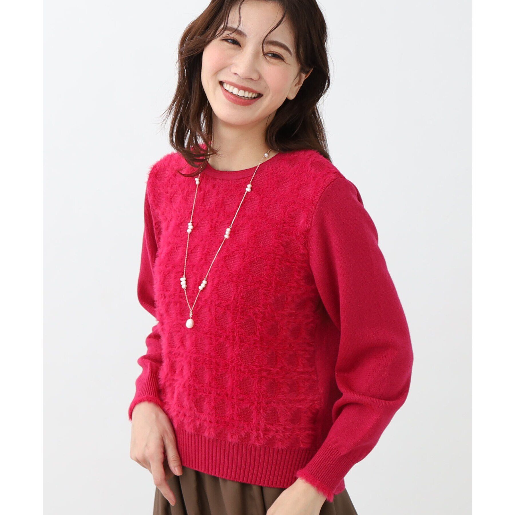 Reflect「華やぎ淡水パールネックレス」|ネックレス|