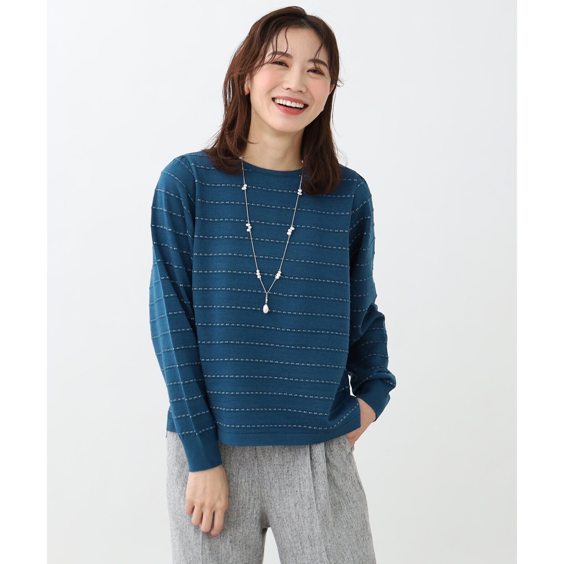 Reflect「華やぎ淡水パールネックレス」|ネックレス|